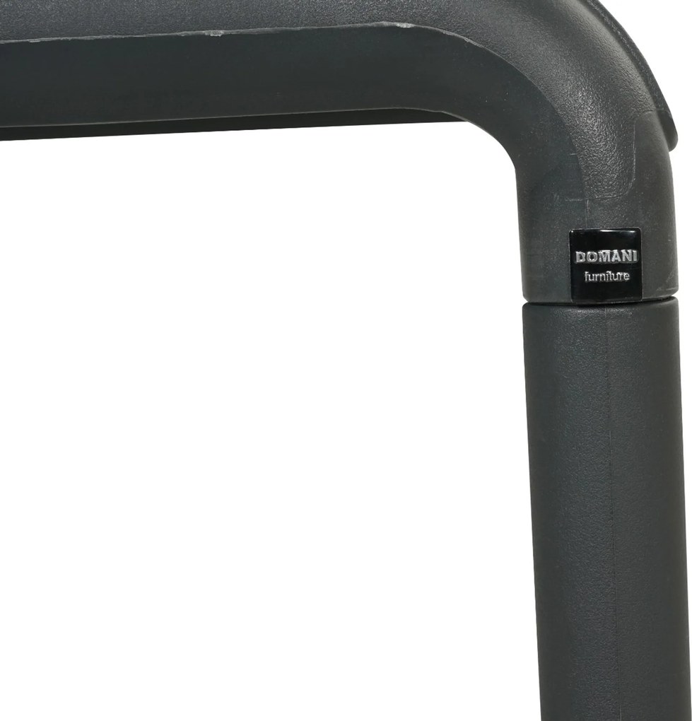 Bistroset 2 personen Kunststof Grijs Domani Furniture Alba