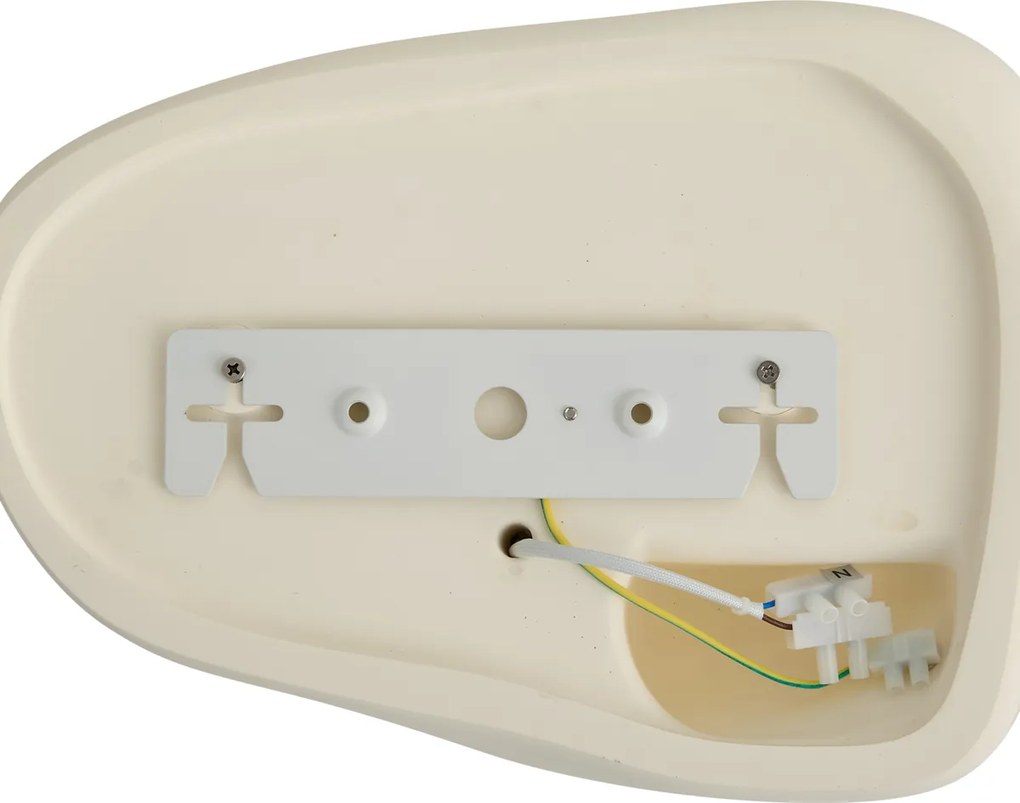 Japandi wandlamp creme 30cm - Pietra