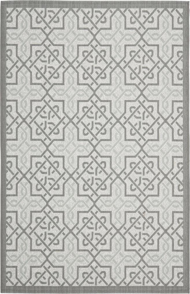 Safavieh | In- & outdoor vloerkleed Serafina 120 x 170 cm lichtgrijs, antraciet vloerkleden polypropyleen vloerkleden & woontextiel vloerkleden