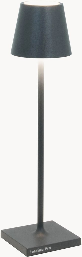 Draagbare LED tafellamp Poldina Pro Micro, dimbaar