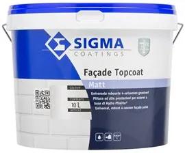 Sigma Facade Topcoat Matt - Wit - 10 l