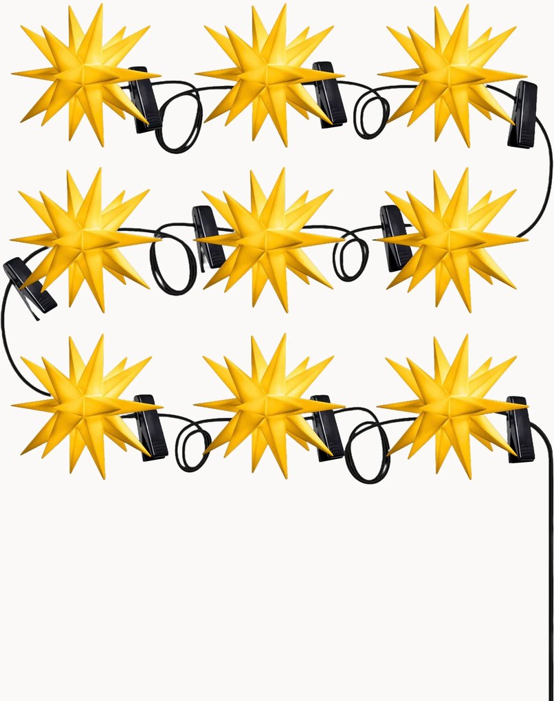 Kerst LED-lichtslinger Ster