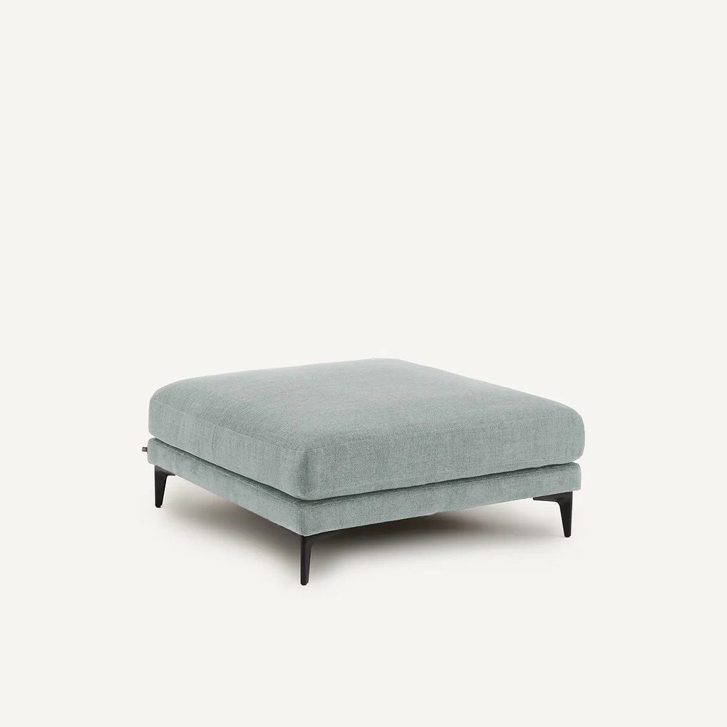 Voetensteun van gevlochten polyester, MODERNISTE, ontwerp van Emmanuel Gallina