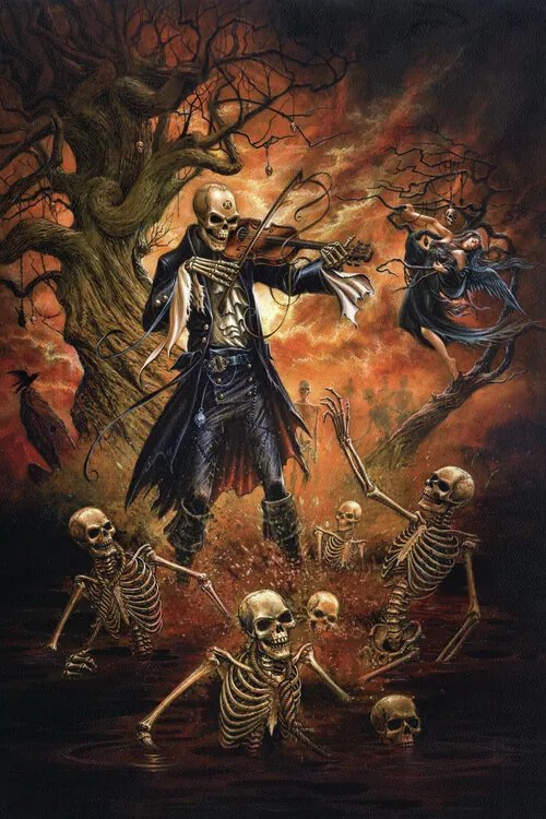 Ilustratie Dans Macabre, Alchemy