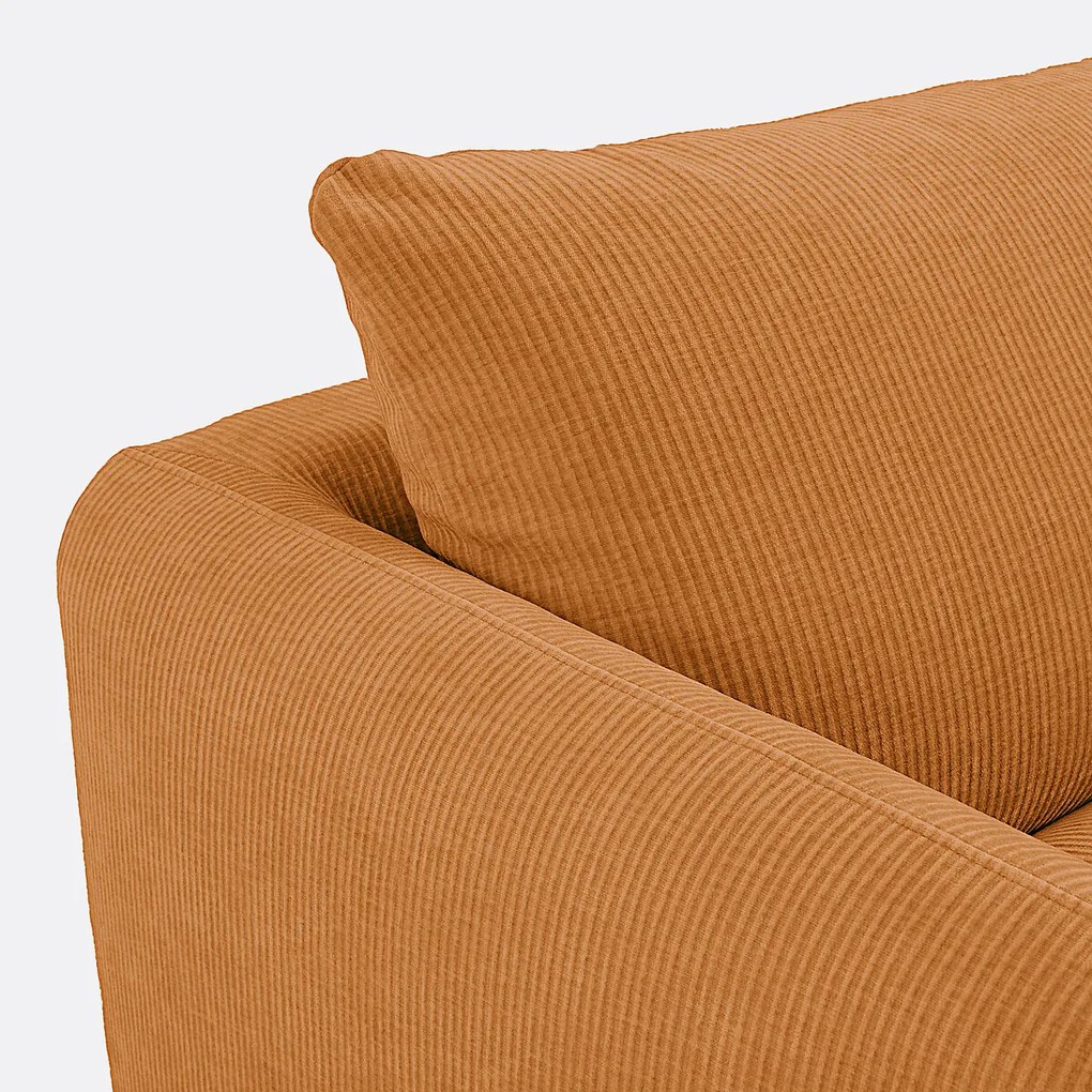 2-, 3-, 4-zitsbank, reliëffluweel Yde