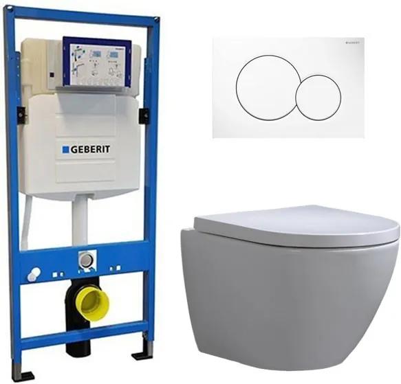 Geberit UP 320 Toiletset - Inbouw WC Hangtoilet Wandcloset - Shorty Sigma-01 Wit