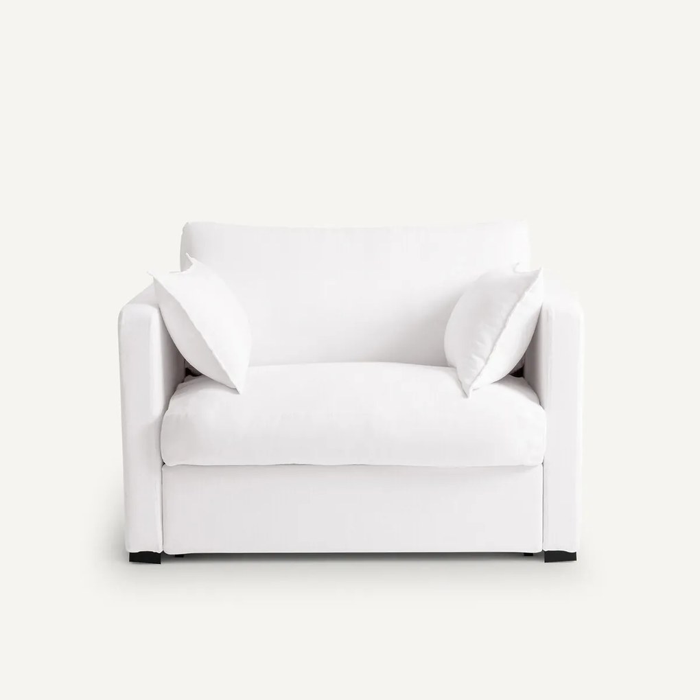 2-zitsbank, omvormbaar, in gekreukt linnen, Neo Kinkajou