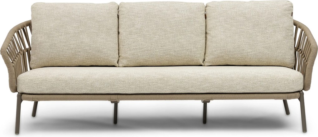 Stoel en Bank Loungeset 5 personen Rope Zand/Beige  Coco Viento/Miyoura