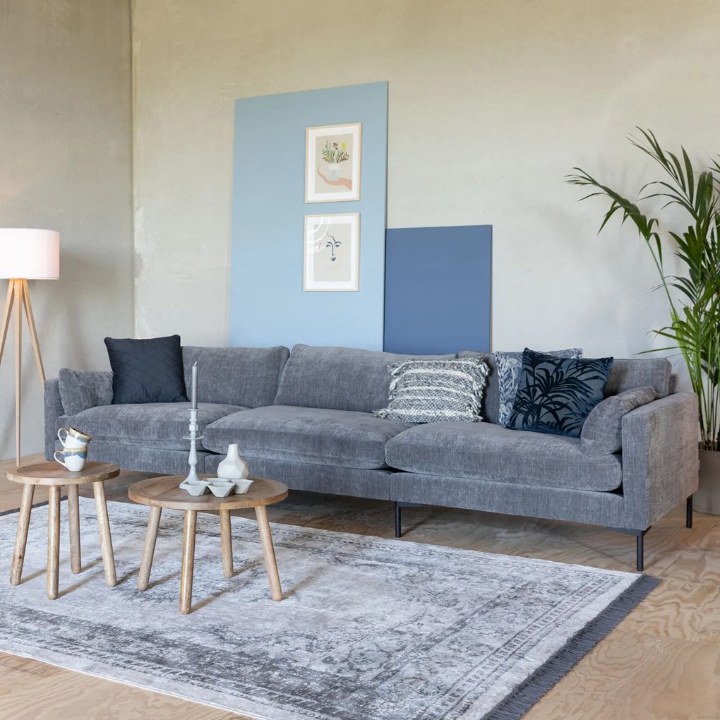 Zuiver Summer 4,5-zits Bank Stof Antraciet