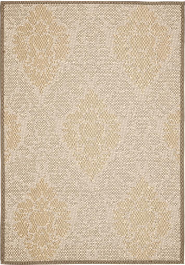 Safavieh | In- & outdoor vloerkleed Amalia 90 x 150 cm beige, donker beige vloerkleden polypropyleen vloerkleden & woontextiel vloerkleden