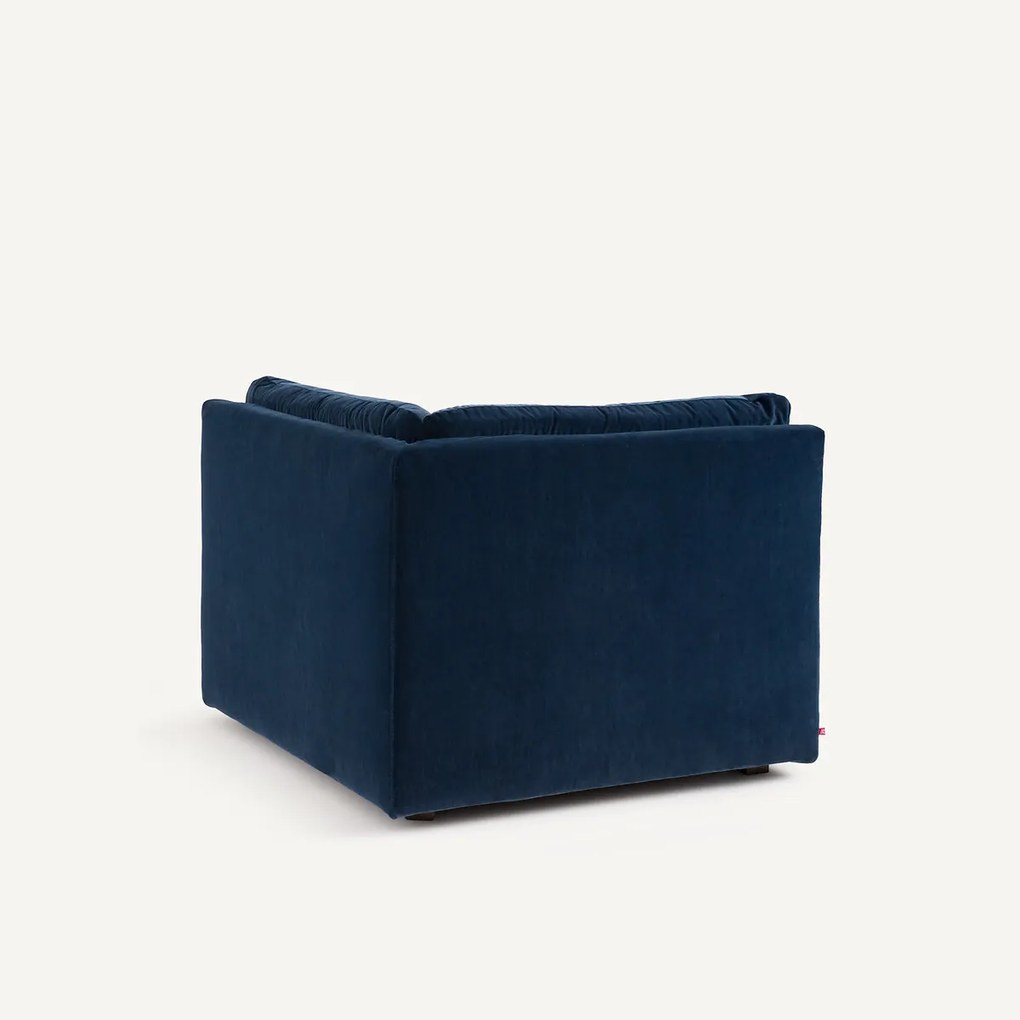 Modulaire 90° hoek in fluweel, GIULIANO