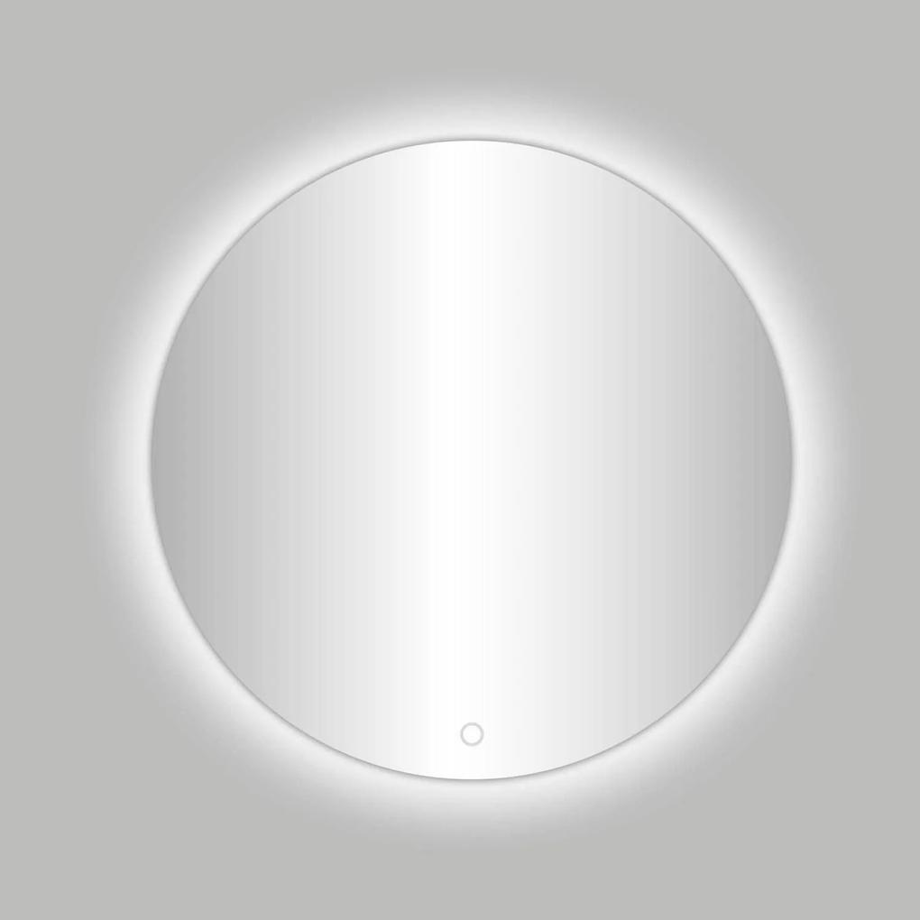 Ronde Spiegel Best Design Ingiro Inclusief LED Verlichting Ø 80 cm