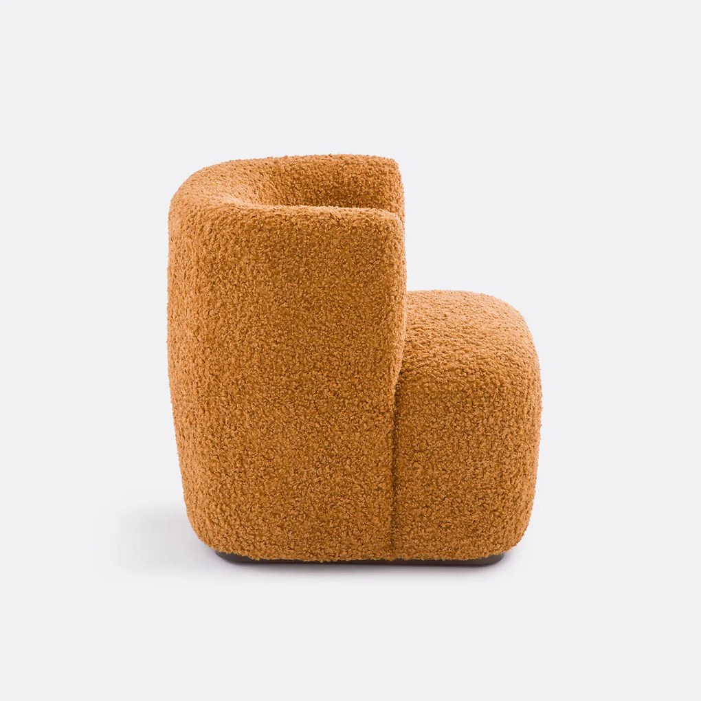 Fauteuil in bouclette, Nidou