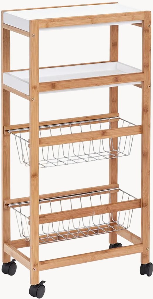 Keukenwagen Morino van bamboehout