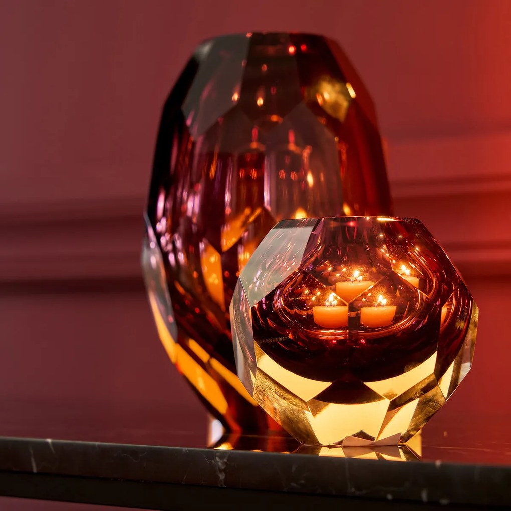 Bourgondische vaas van dik glas, Veneto