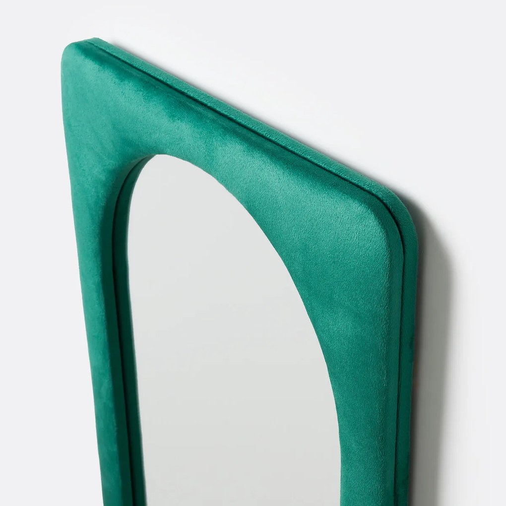 Rechthoekige spiegel met fluweel, 40x70 cm, Velvet