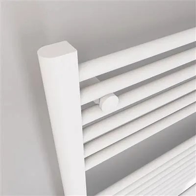 Eastbrook Biava multirail handdoekradiator 60x70cm 438W wit mat