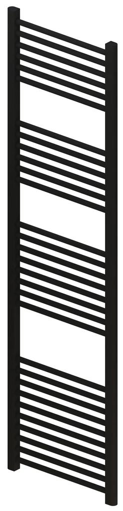 Eastbrook Wingrave verticale verwarming 180x60cm mat zwart 1051 watt