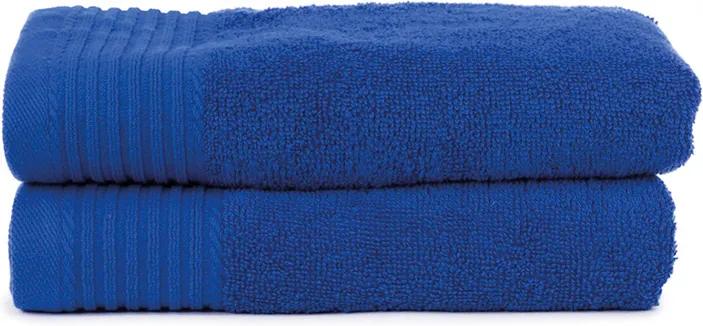 The One Towelling 2-PACK: Handdoek Basic - 50 x 100 cm - Royal Blauw