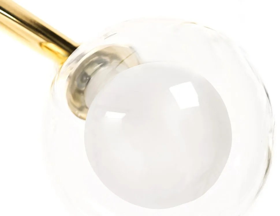 Hanglamp Goud Glazen Bollen APP639-4CP