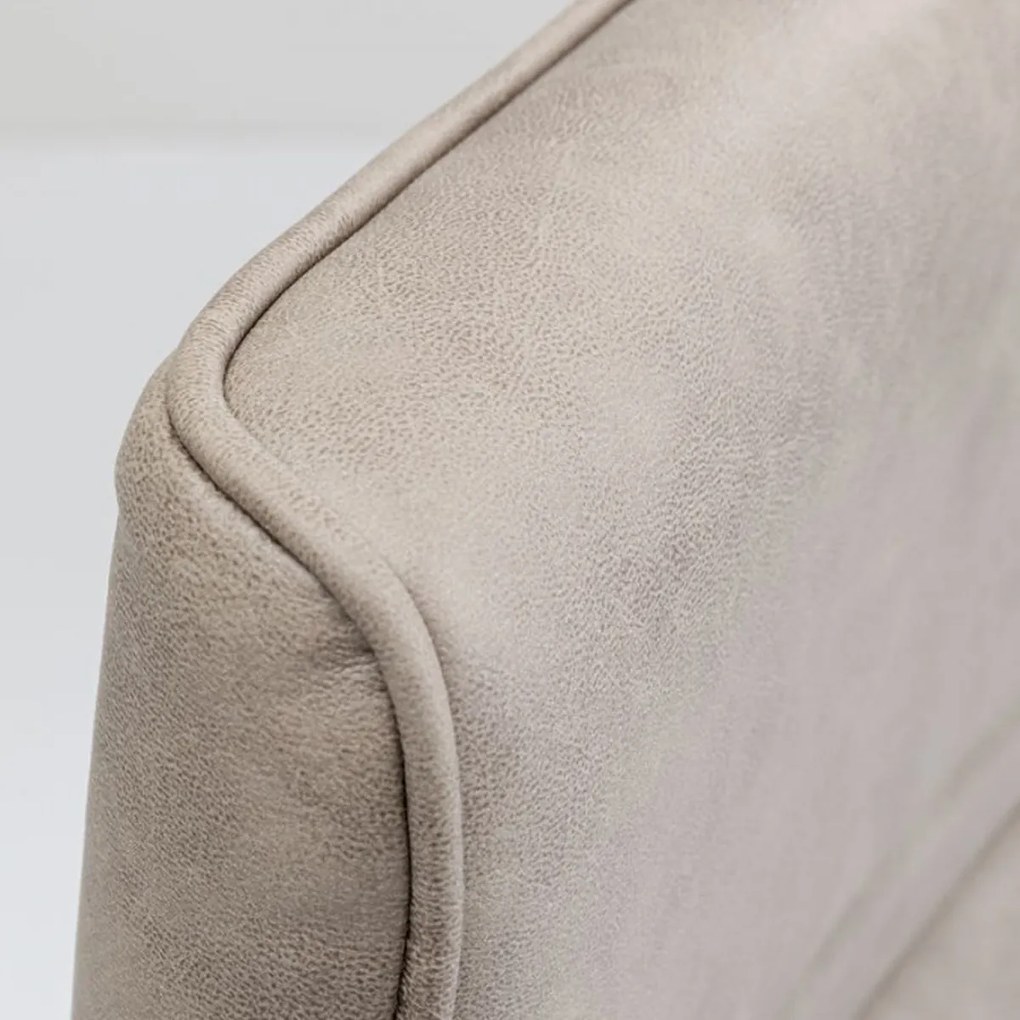 Vintage Bureaustoel Beige