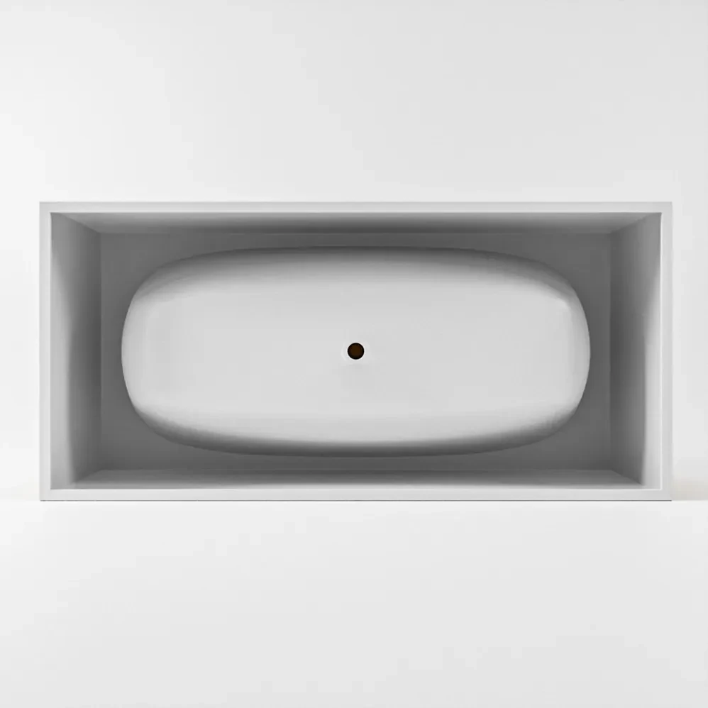 Mondiaz Freeze vrijstaand bad 180x85cm kleur rust