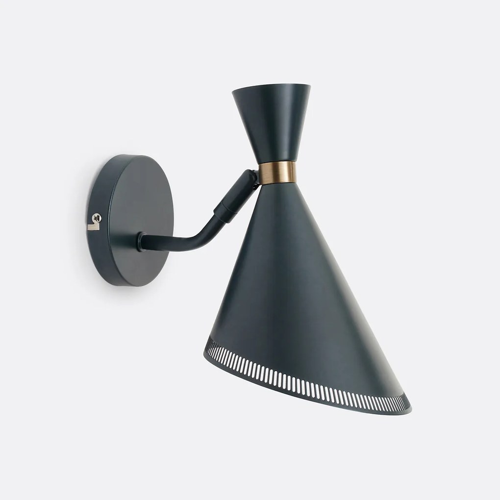 Richtbare wandlamp in smeedijzer, Farria