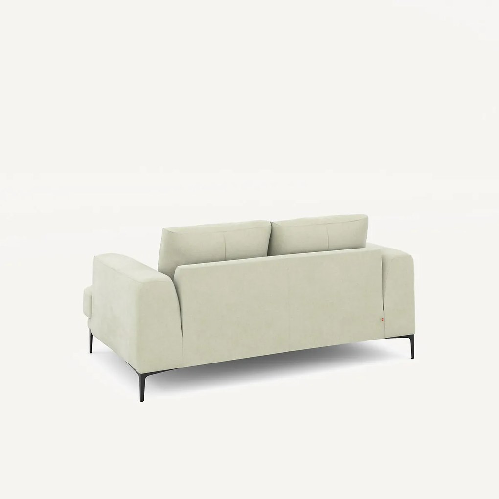 2-zits bank in stonewashed fluweel, Marsile