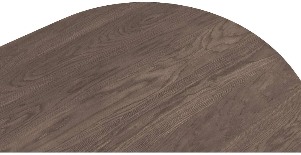 Goossens Excellent Eettafel Floyd, Semi rond 220 x 100 cm