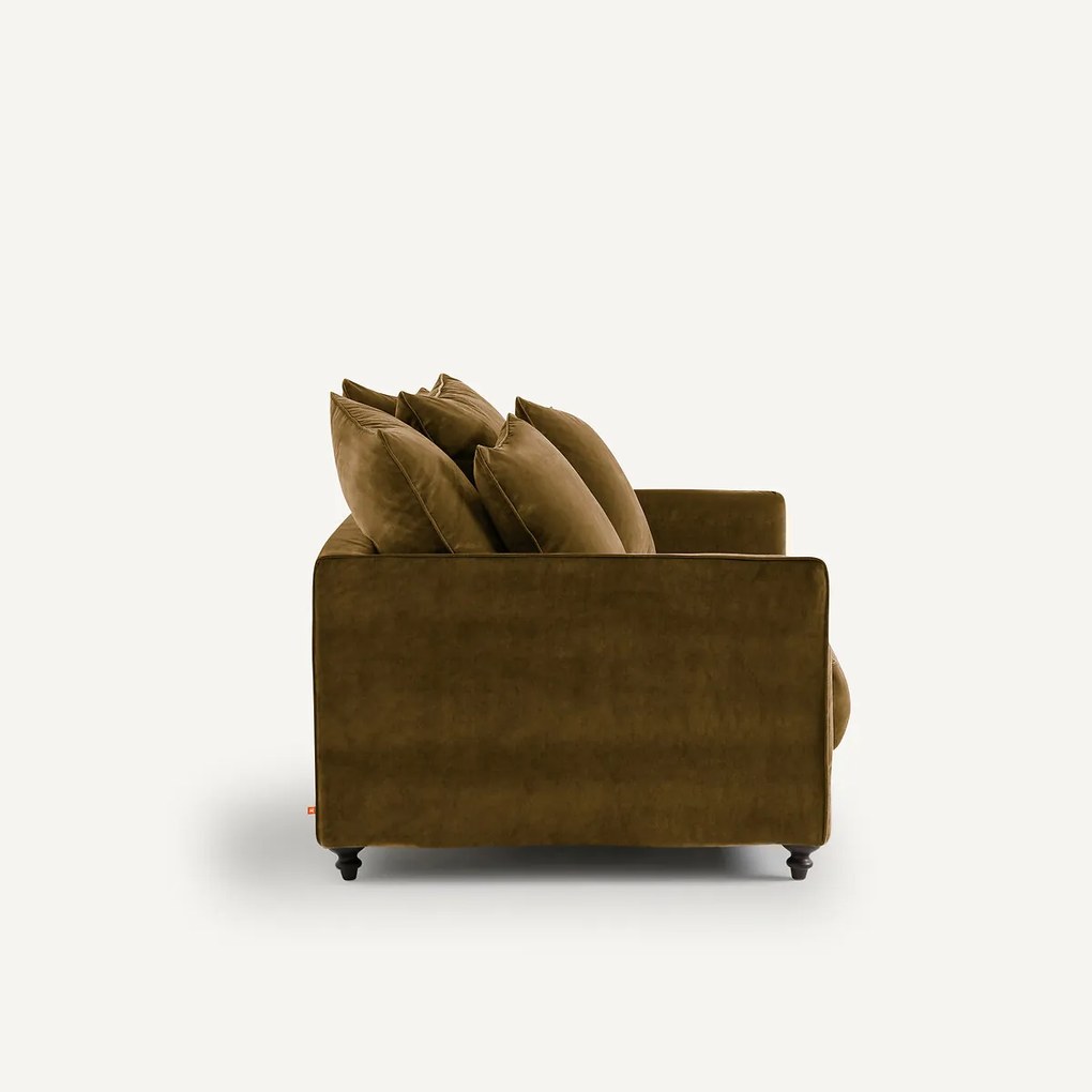 2-zits omvormbare zetel van fluweel, Lazare