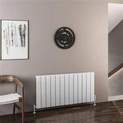 Eastbrook Malmesbury radiator 125x60cm aluminium 1217W wit mat