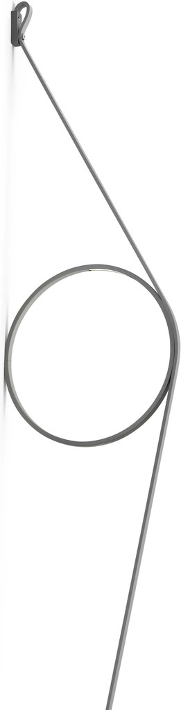 Flos Wirering wandlamp LED grijze kabel/grijze ring