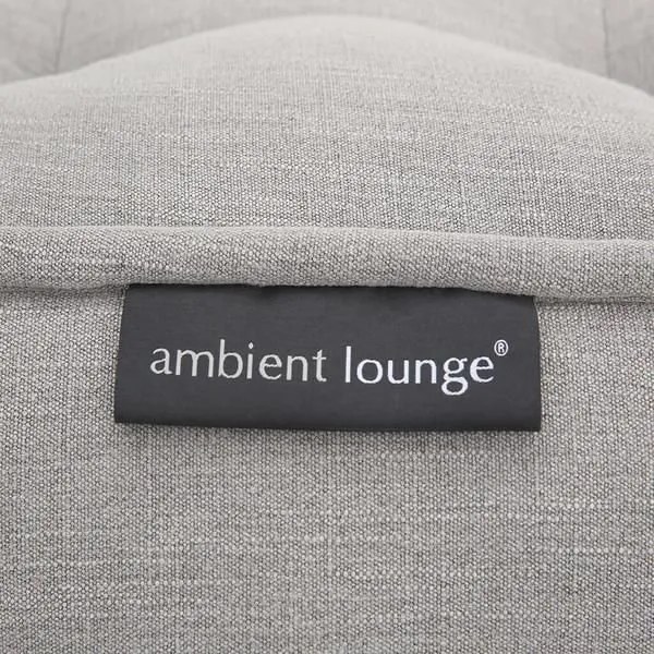 Ambient Lounge Poef Versa Table - Keystone Grey