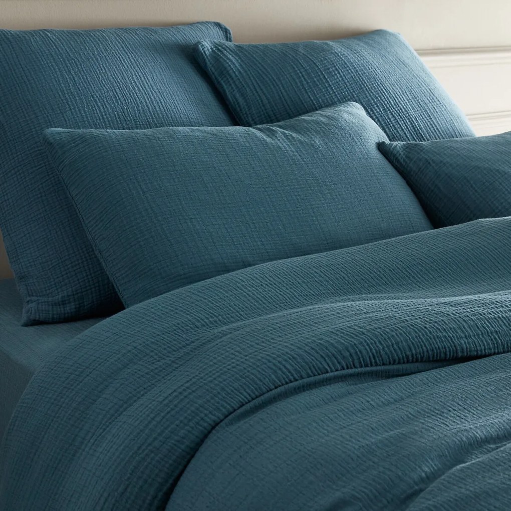 Dekbedovertrek in biologisch tetra, Yafa