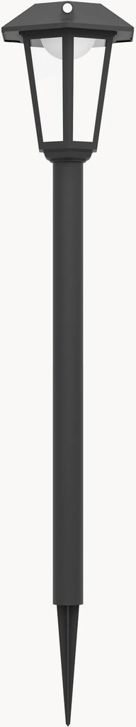 Solar LED priklamp Prietta met bewegingssensor