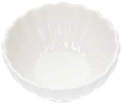 Schaaltje schulp, porselein, Ø8 cm