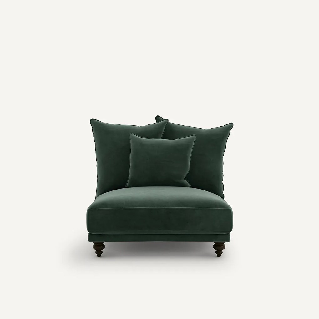 Bank in fluweel, Lazare