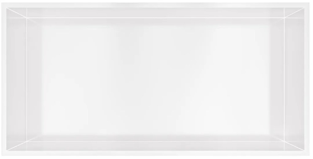 Hotbath &More inbouwnis 30x60x10cm wit mat