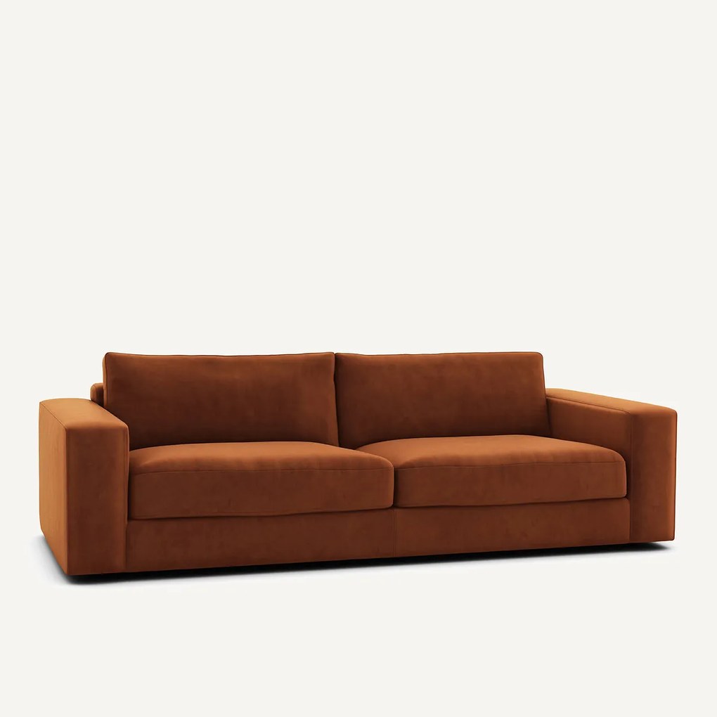 Sofa 3- of 4-zits, fluweel, Skander