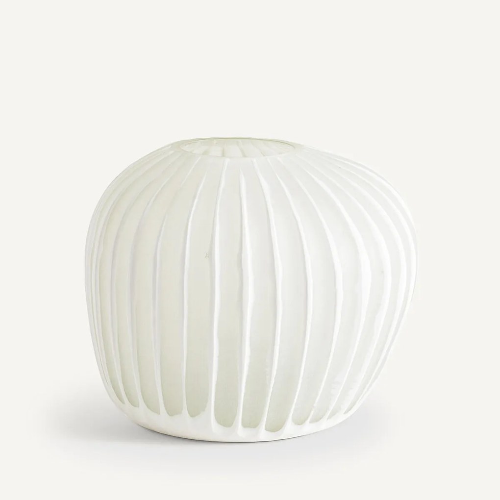 Generfde vaas in matglas, Corila