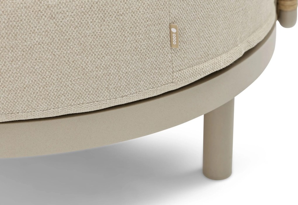 Loungeset tuin 5 personen Rope Zand/Beige  Coco Amici