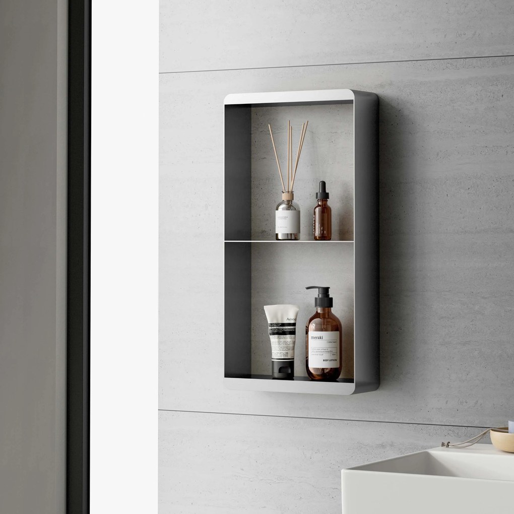 Best Design Soap Ore doucherek 2 laags 50x25cm RVS