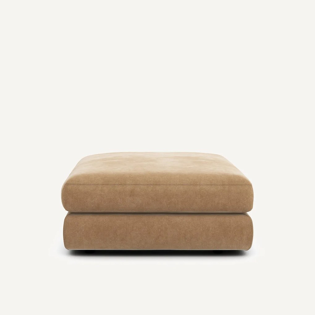 Voetensteun in stonewashed velours, SKANDER