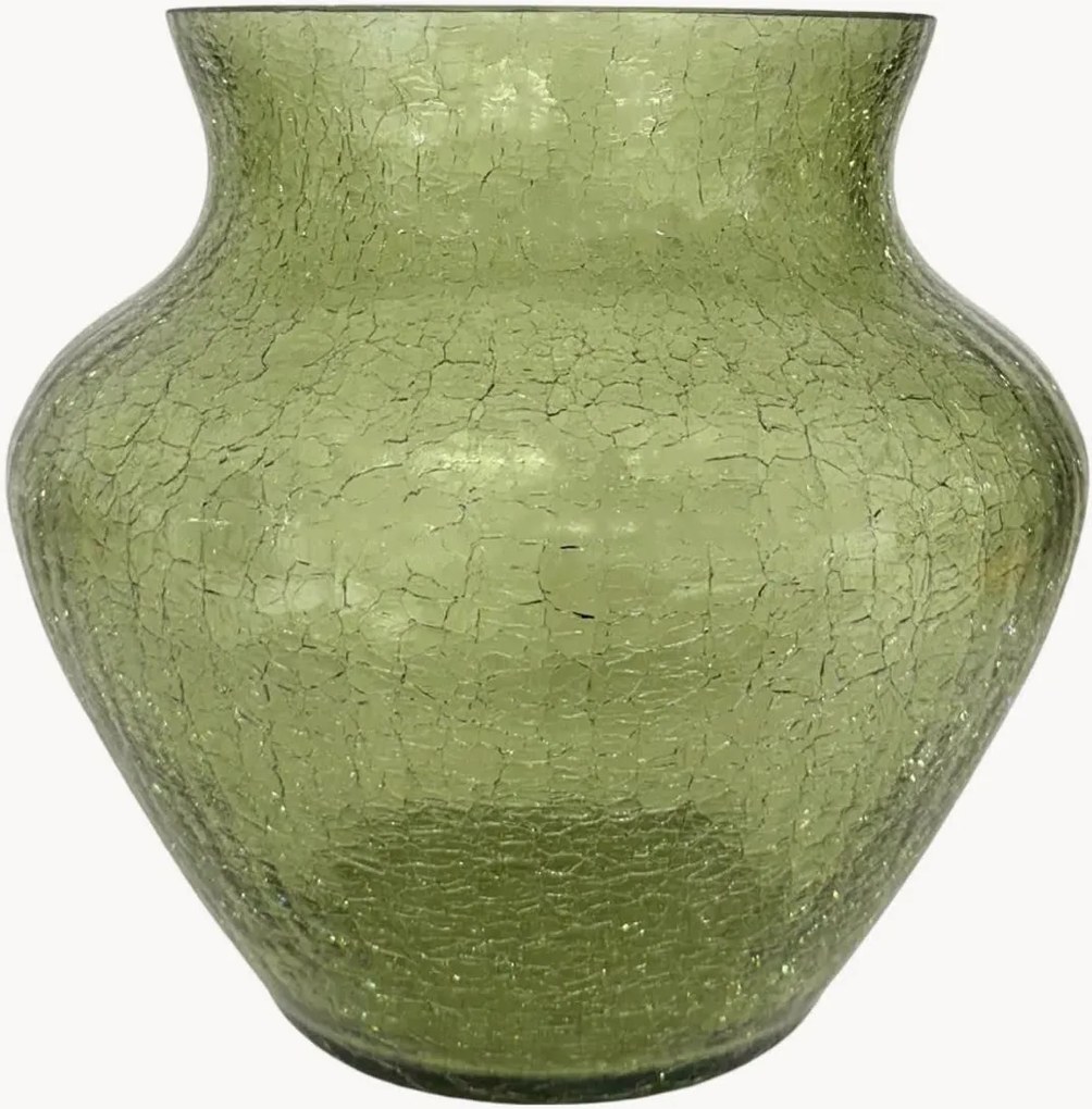 Mondgeblazen vaas Frosty Dahlia