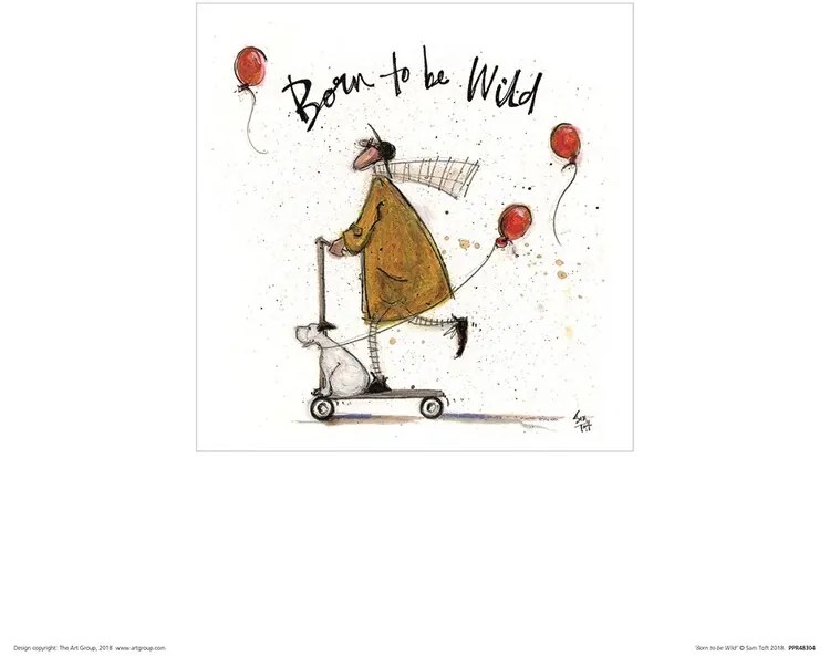 Kunstdruk Sam Toft - Born to be Wild