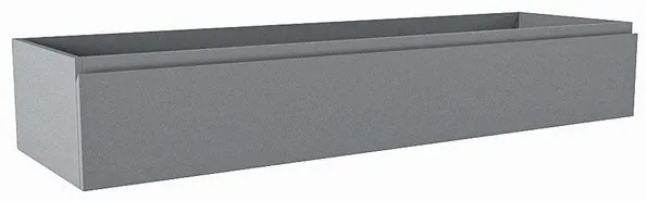 Mondiaz FOGE wastafelonderkast - 150x45x25cm - 1 lade - softclose - Plata M44175Plata