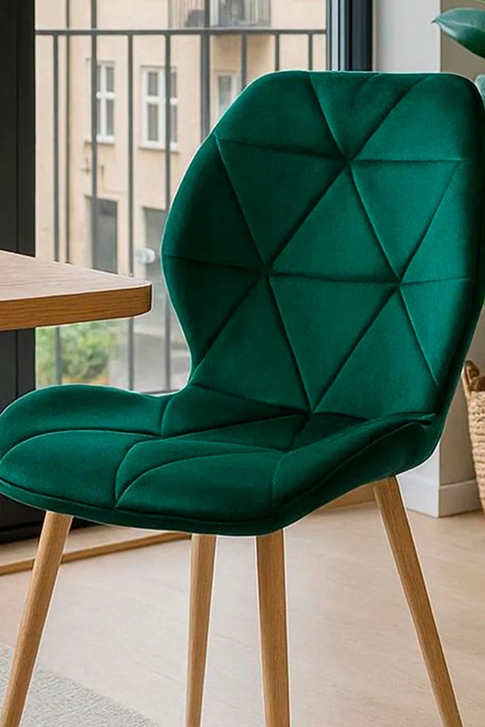 Sesel Fluwelen Stoel