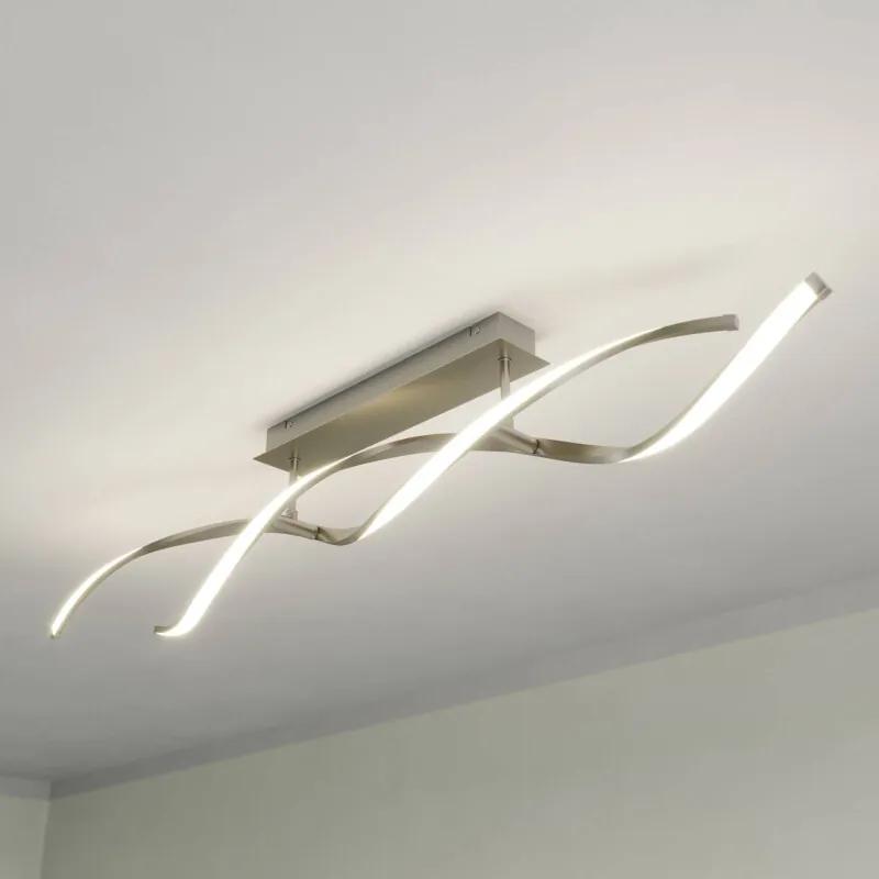 Met opzet Oxideren Worden Langwerpige LED plafondlamp Kati, dimbaar - lampen-24 | BIANO