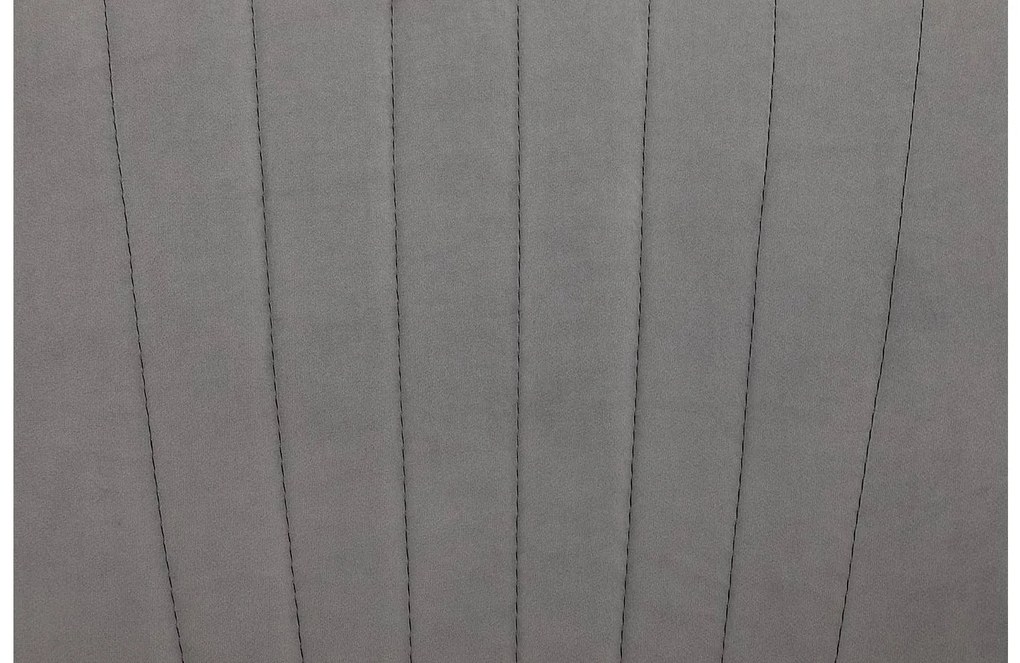 Goossens Eetkamerstoel Rob grijs velvet stof met armleuning, urban industrieel