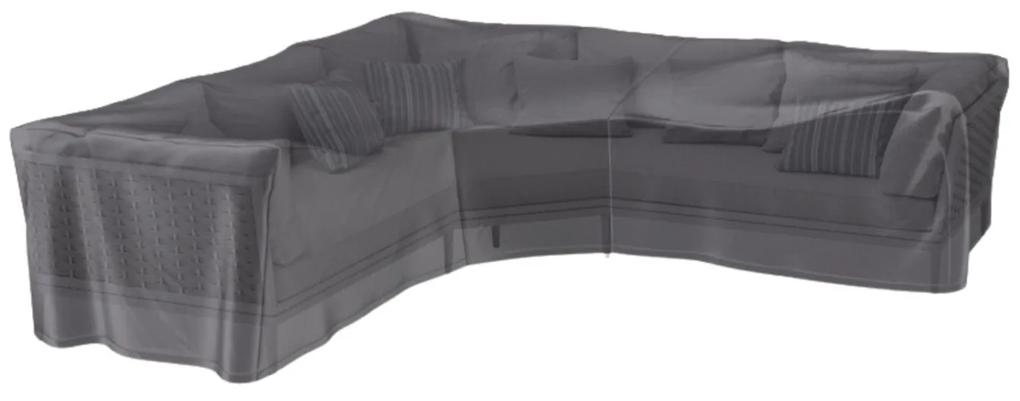 Platinum Aerocover loungesethoes 300x300 cm - L-vorm trapeze